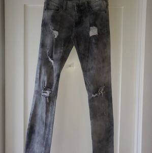 Flying Monkeys washed distressed Jean